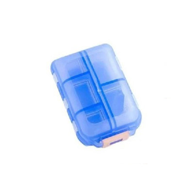 A chopper Travel Daily  Container Mini Medication Organizer Storage  Organizer Travel   Case 7 Day  Organizer