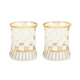 Carnival White Tumbler Glass