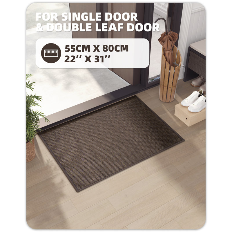 Paillasson Spoor, Kaki, L 22 po x L 31,5 po