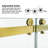 Frameless Double Sliding Shower Door