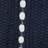 Navy Blue/White Striped Jute Bordered Lumbar Pillow Cover-349690815