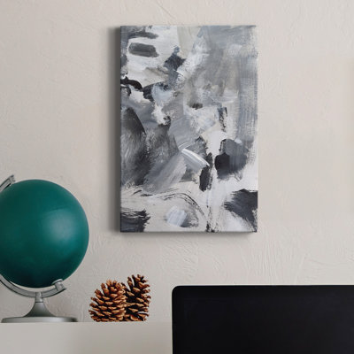«Black & White Mix II», reproduction sur toile tendue