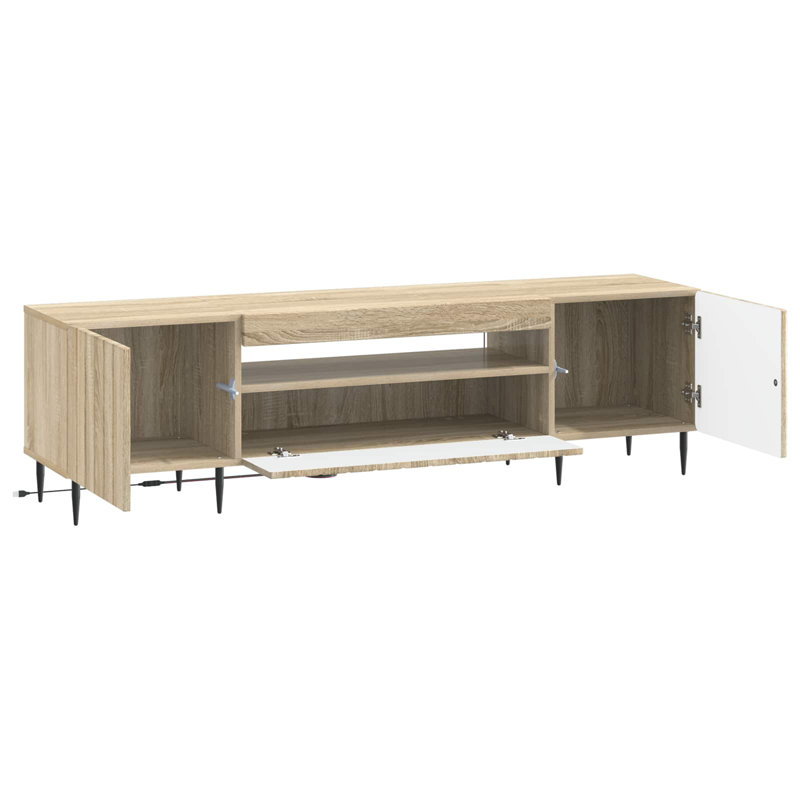 Unfinished with Fireplace Included, Sonoma Oak