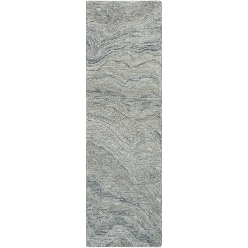 Herickson Wool Abstract Indoor Rug, Runner 2'3" x 7'6"