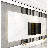 106" L x 5.75" W Shiplap Wood Wall Paneling, 3D Slat Wood Wall Panels-76977985
