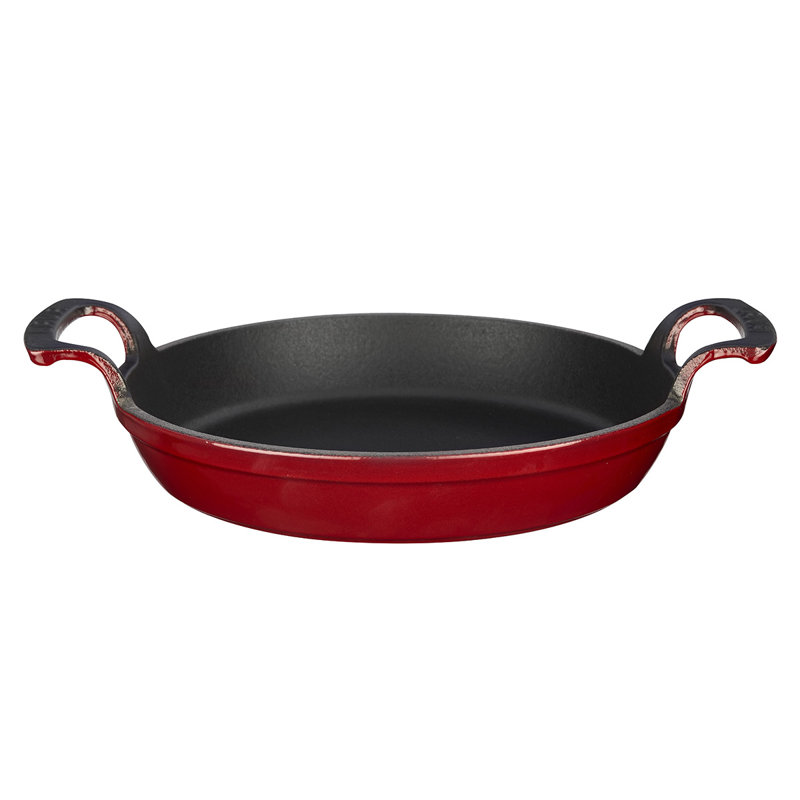 Lava Enameled Cast Iron Skillet 0.5 Quart.Pan, 2.16" H x 10.62" L x 8.26" W