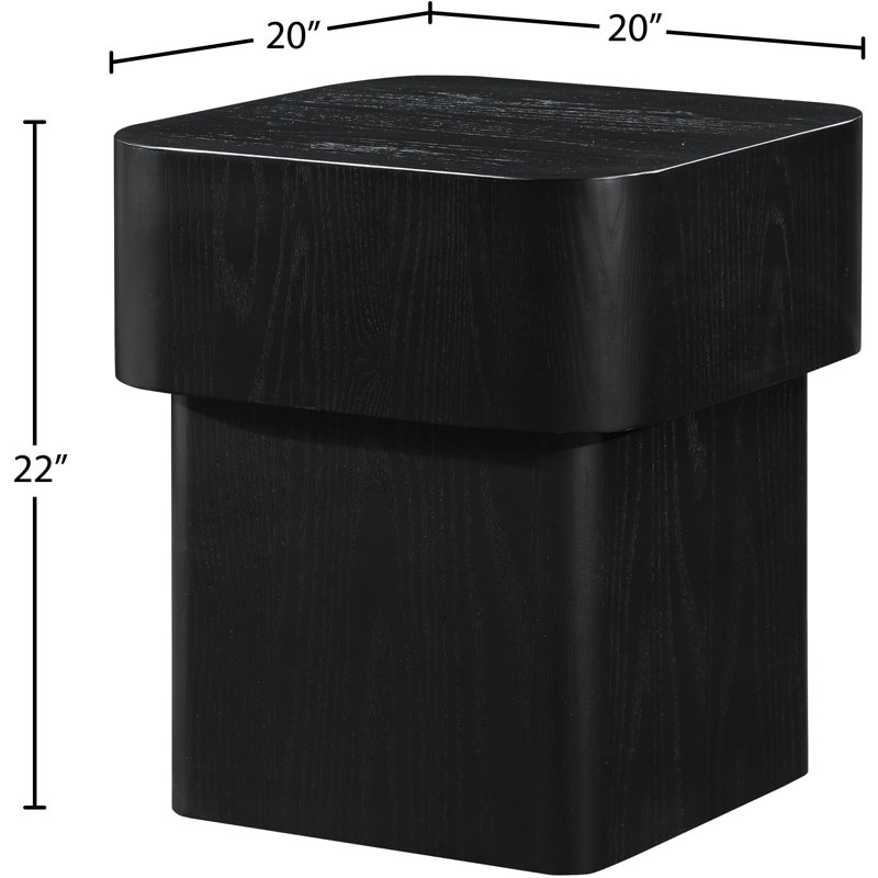 Table de bout Roxanna, Noir