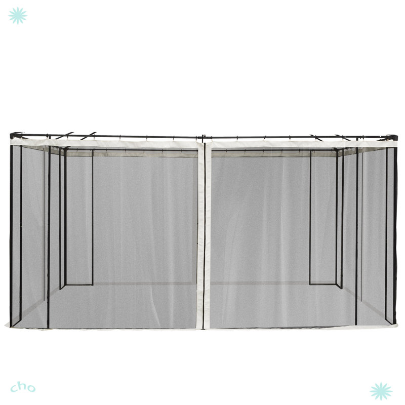 Replacement Mesh Sidewall Netting For Patio Gazebos And Canopy Tents