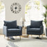 Fauteuil en polyester l 27,3 po Werner