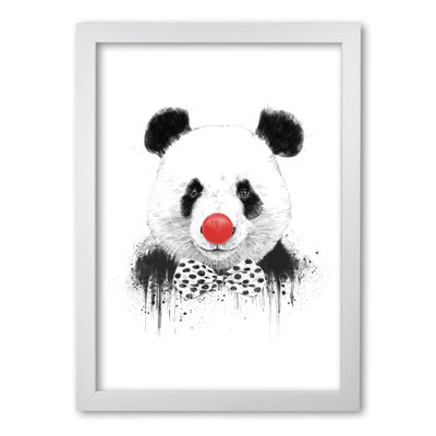 Clown Panda by Mercedes Lopes Charro - Print
