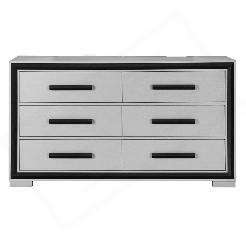 ADELAIDE GREY BLACK DRESSER