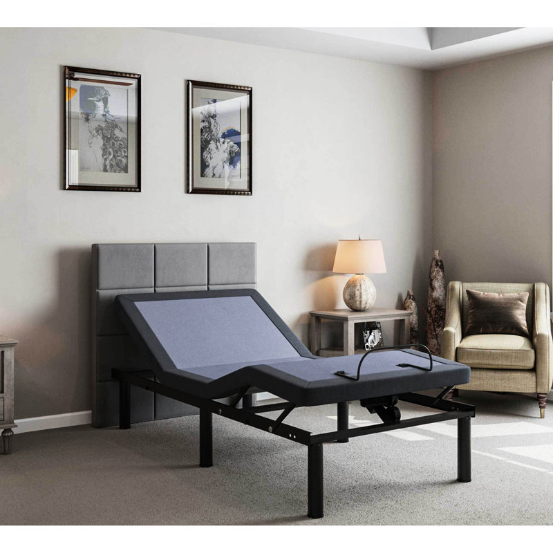 Bt2000 Twin Bed - Capability And Built In Flash Hand Control Adjustable Full Range Adjustment Programmable Memory Position