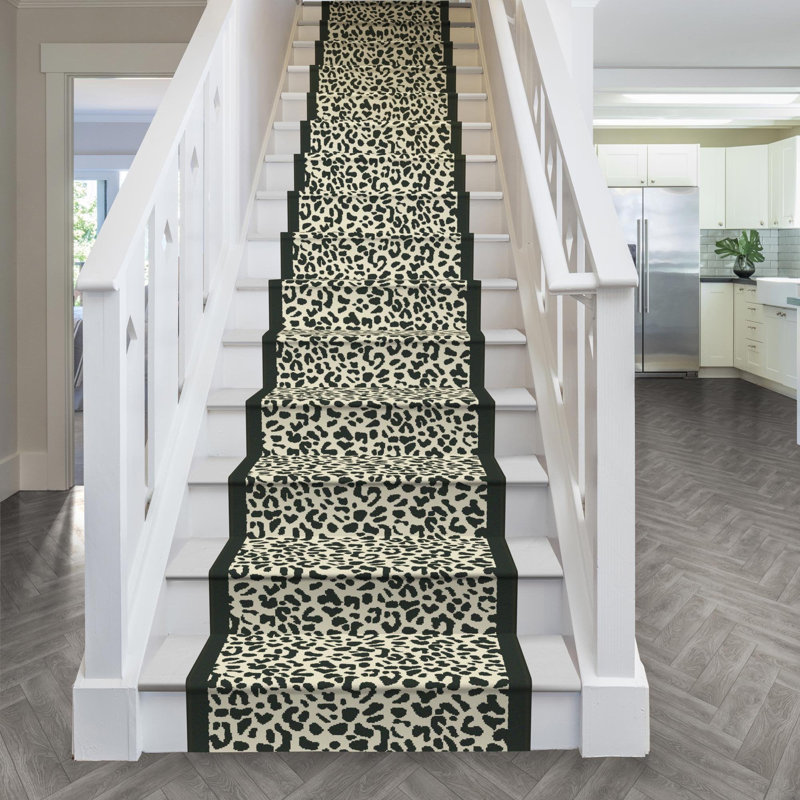Stair Runner Animal Print Area Rug, Runner 60 x 660 cm
