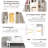 4 All Rotating Bookshelf, 360 Wheels, Large Size, White Finish, Easy To Put Together, Optimal Book Storage Color, Modern Design, High Durability, Simple Assembly-126094320
