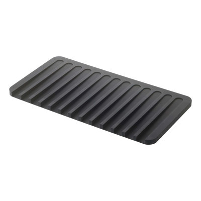 Yamazaki Home Plateau autodrainant - Planche à sécher, égouttoir à vaisselle, silicone