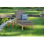 St. Lucia Outdoor Teak Chaise Lounge-1308907990