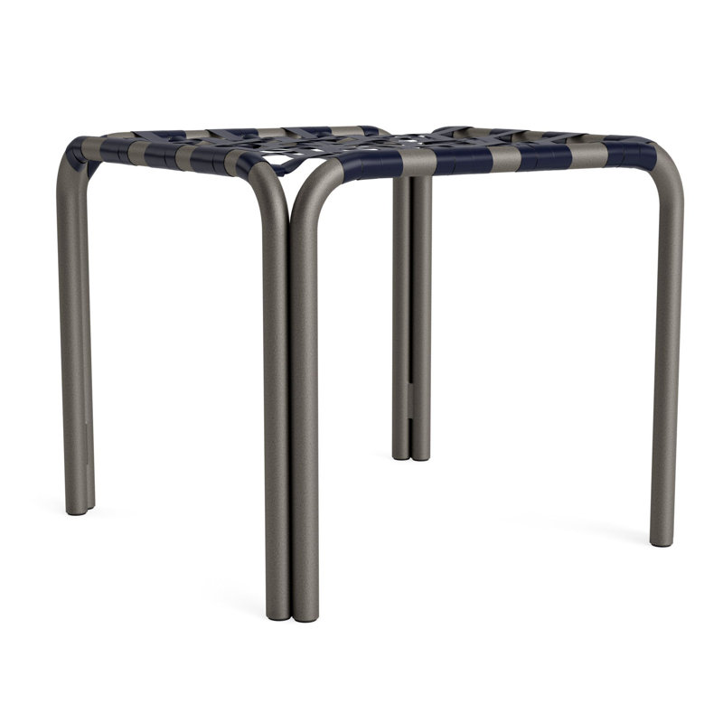 Kantan Outdoor Square Side Table, Mica, Marine
