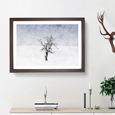 Winter Tree - Picture Frame Painting Print