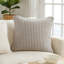 Housse de coussin décoratif à rayures 100% coton-448846781-403355499