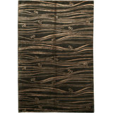 Himalayan Abstract Area Rug in Gray