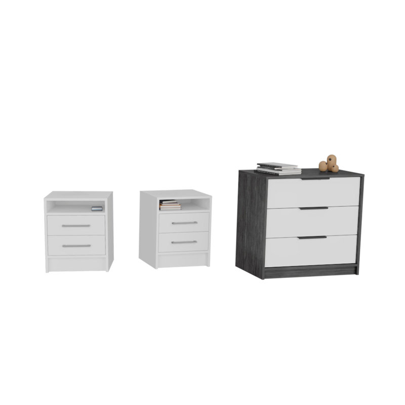 Ensemble de commode 3 pièces