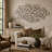 Glam Abstract Wall Decor on Metal-1104562716