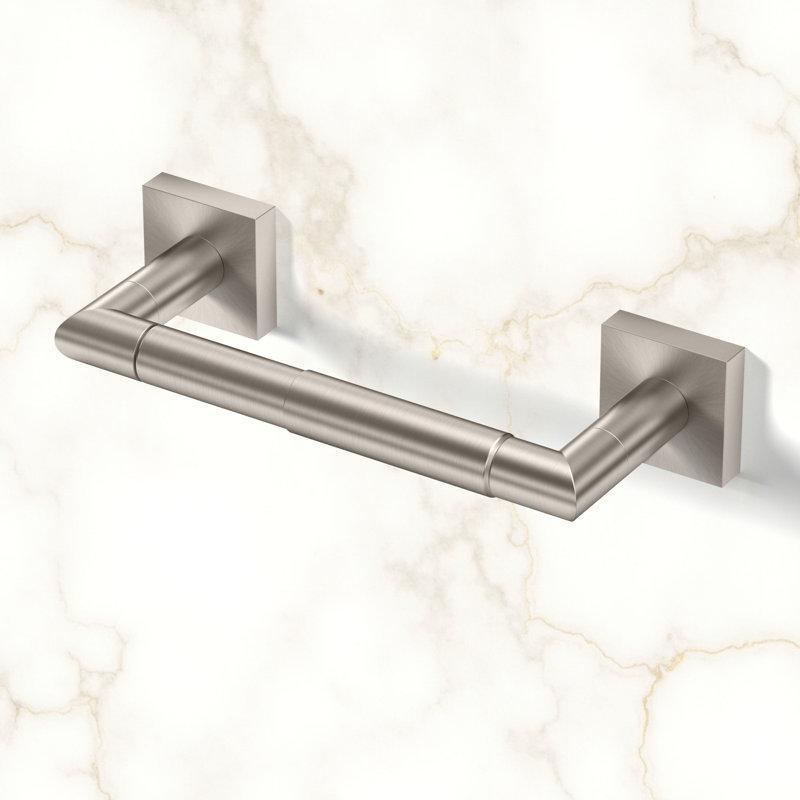 Glam Too Standard Toilet Paper Holder, Satin Nickel