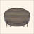 Drum Coffee Table With 1 Drawer