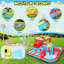 Jeu gonflable avec glissade et souffleur d'air Delia 14 pi x 14 pi