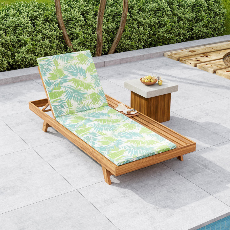 Contemporary Outdoor Coffee Table, Bourbon, Umbrella Hole, Non-Slip Base Modern Patio Display Bourbon Brown, Adjustable Feet