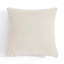 Housses de coussin décoratives carrées en velours côtelé beige avec insertions-102345298