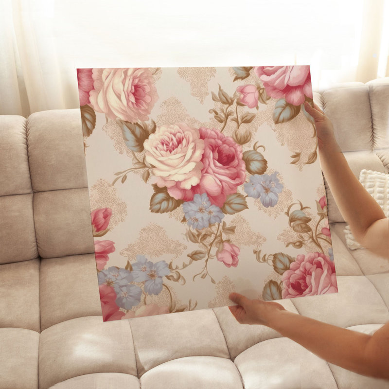 «Floral Flower Dreams», impression non encadrée, H 24 po x l 24 po