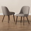 Chaise d'appoint rembourrée en bois massif Conde-28199602