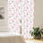 Floral Semi-Sheer Rod Pocket Curtain Panels-45968629