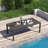 Domi Patio Outdoor Metal Dining Table-1426488591