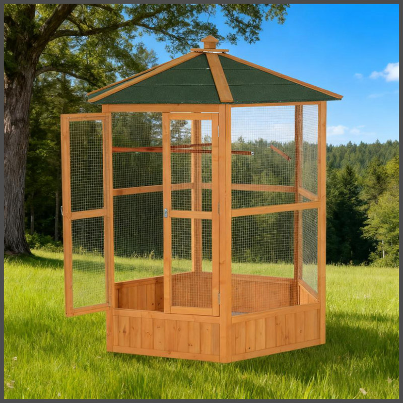 Cage à oiseaux en vol 69 po