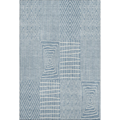 Premium Machine Washable Lyndhurst AMF990 Geometric Rug