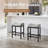 24 Inch Metal Saddle Upholstered Counter Barstools (Set Of 3)-1504751028-1504751050-1481529905