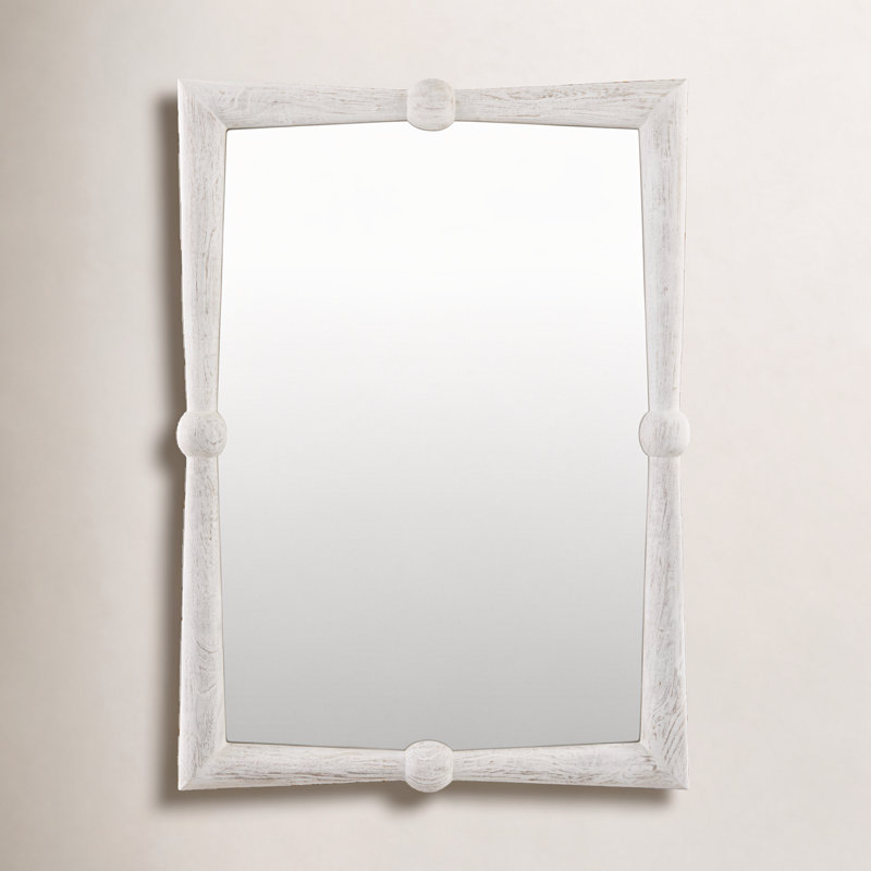 Branka Accent Mirror, 42" x 30", White