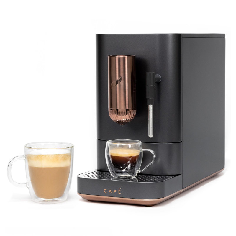 Café AFFETTO Automatic Espresso Machine + Frother, Matte Black