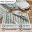  Ensemble de 4 napperons Coastal Blue Chindi