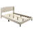 Aurella Upholstered Wingback Bed with Headboard-12316818