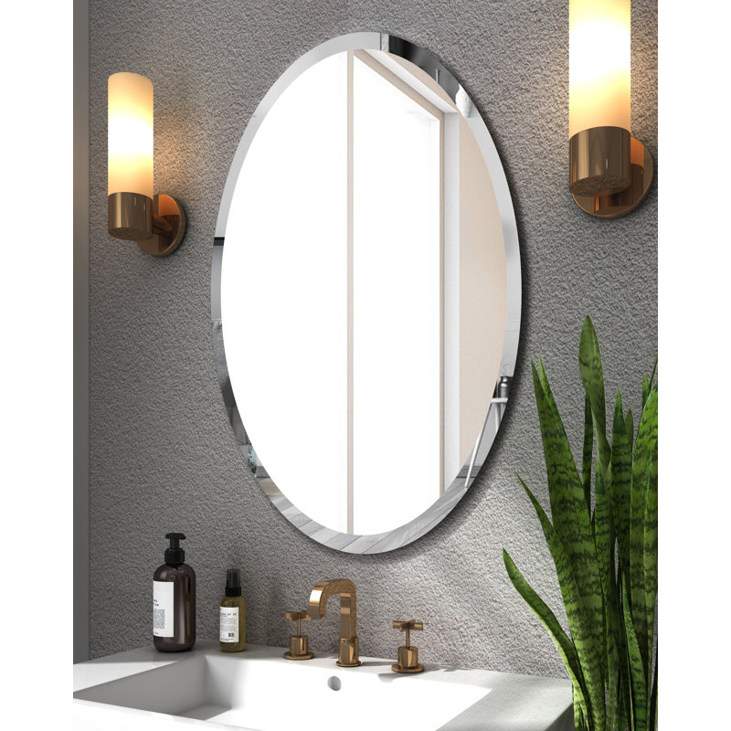 Miroir de salle de bain Annabellee, 27,6 po x 19,7 po