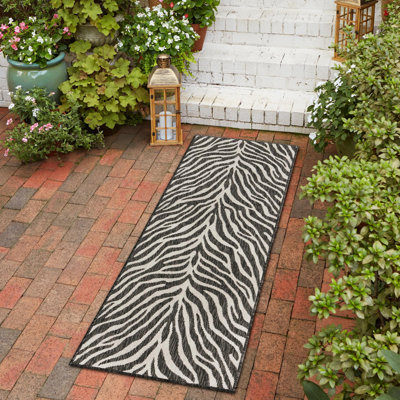 Tapis intérieur / extérieur blanc Phocas