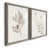 Cadre en papier gris