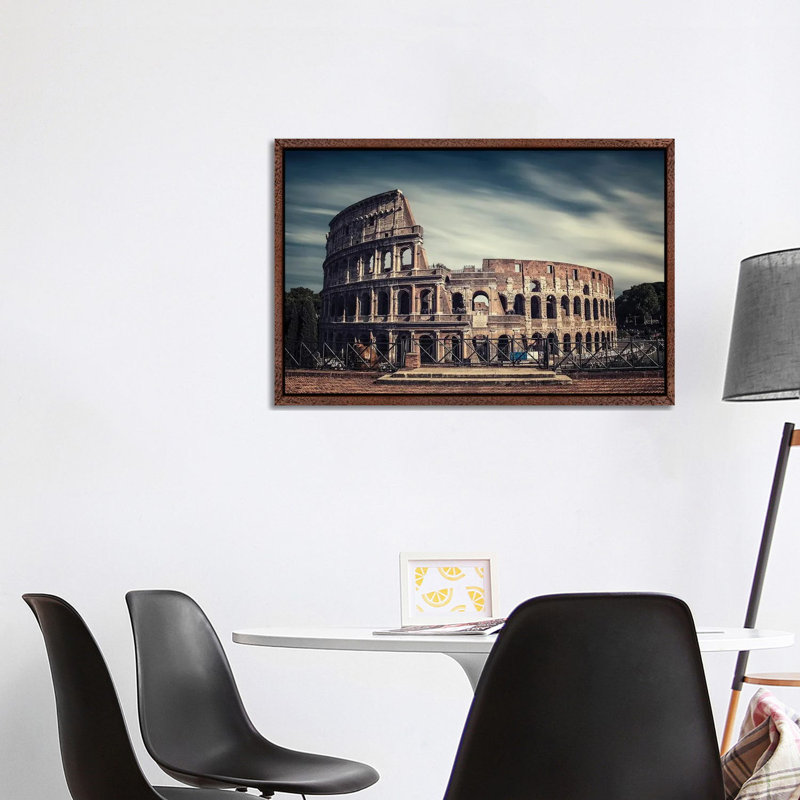 Colosseum by Manjik Pictures - Gallery-Wrapped Canvas Giclée on Canvas, 101.6 cm H x 66.04 cm W, Classic Wood Framed