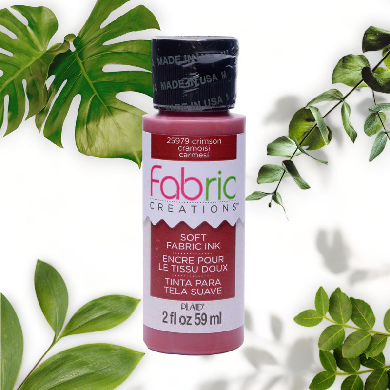 Vibrant Assorted Colors Fabric Ink 2oz, Purple