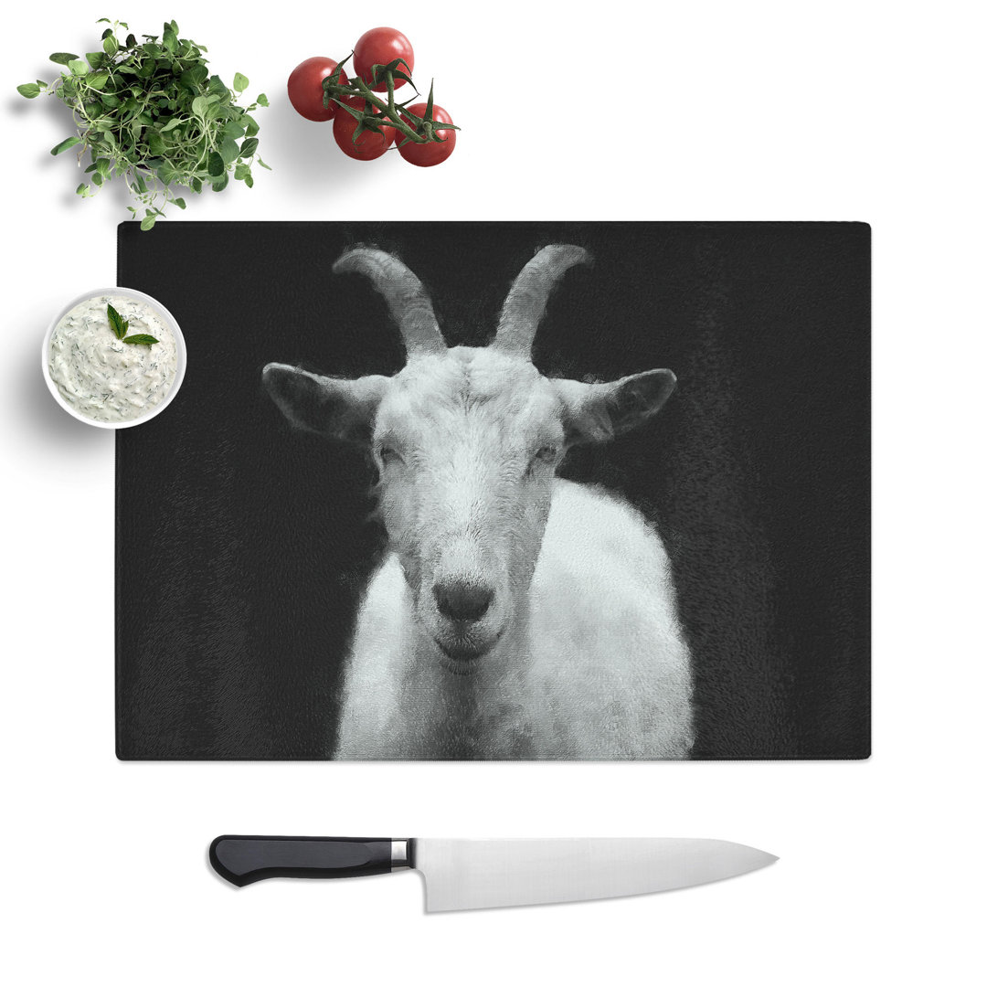 White Goat Vol.2 Painting Chopping Board