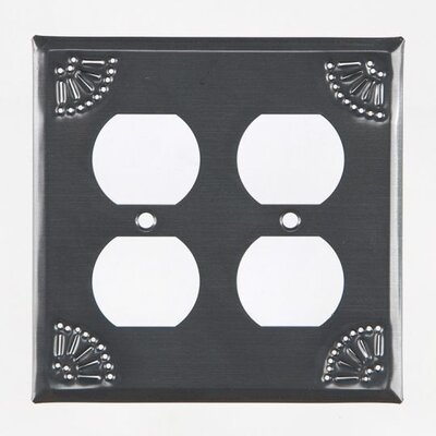 2-Gang Duplex Outlet Wall Plate -  Irvin's Tinware, SWTC TNCT 789DOCT