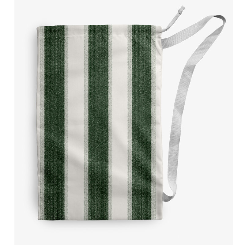 Sac à linge Monogram, Moyen (H 36 po x l 28 po), Vert